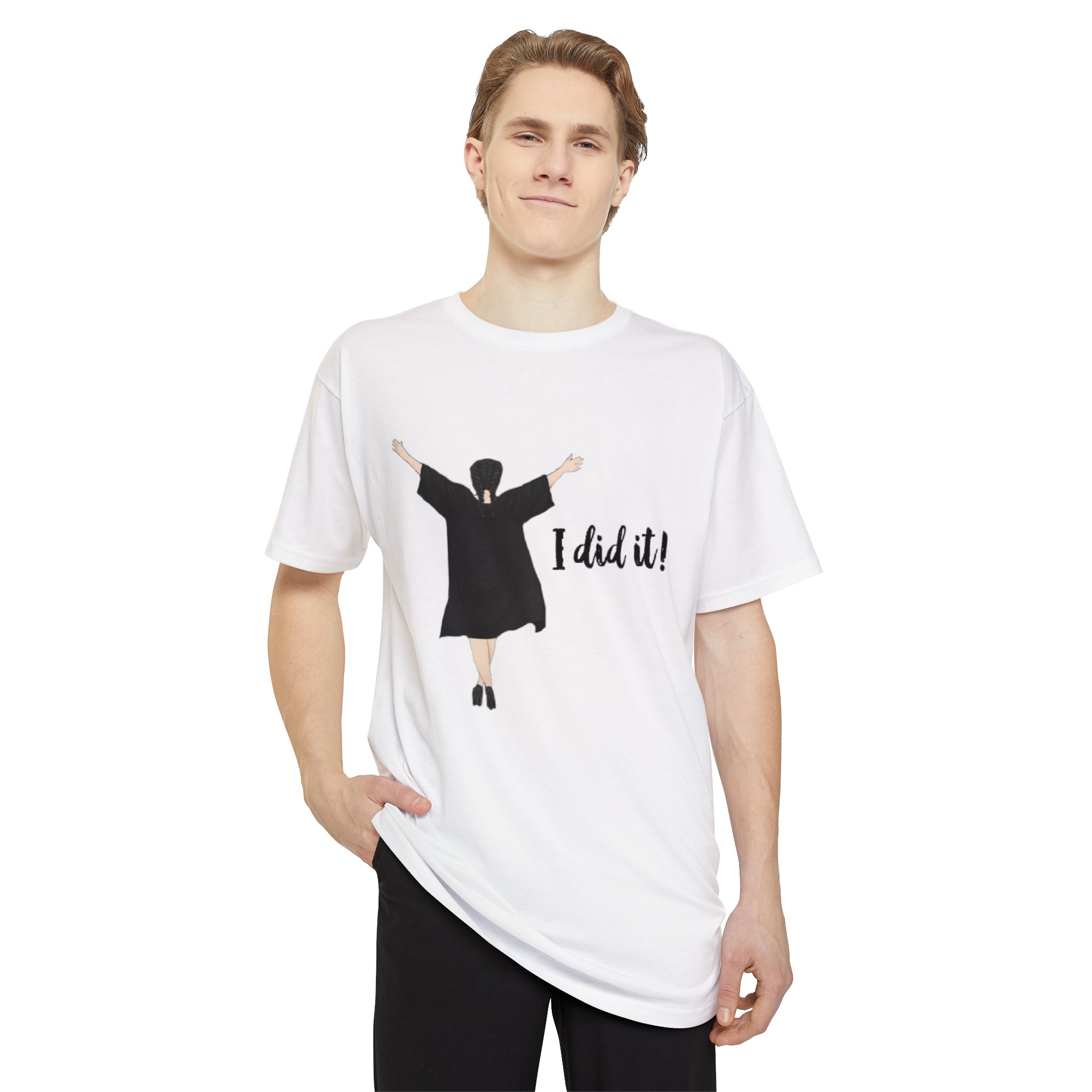 I did it! | Unisex Long Body Urban Tee